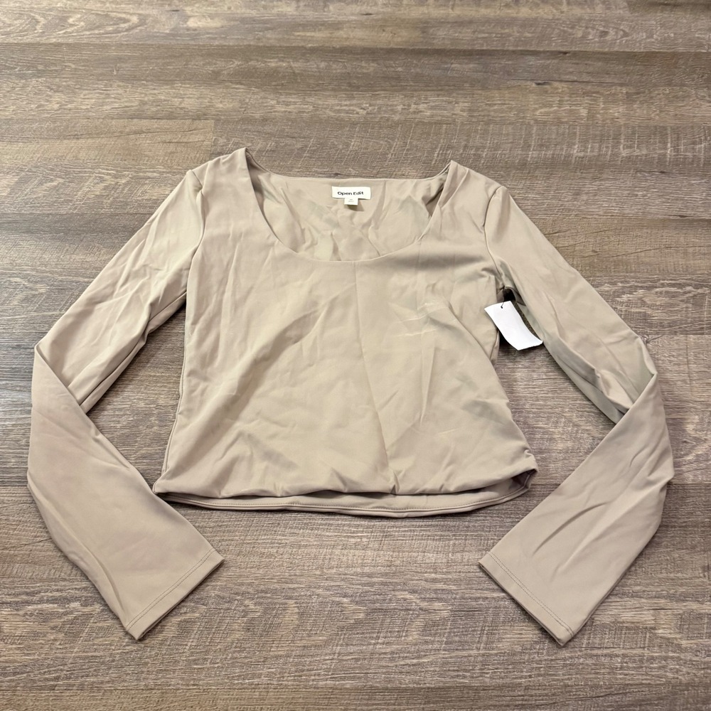 Women's Open Edit Long Sleeve Top